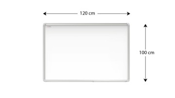 Магнитная доска 120x100 алюминиевая рамка + бесплатные подарки