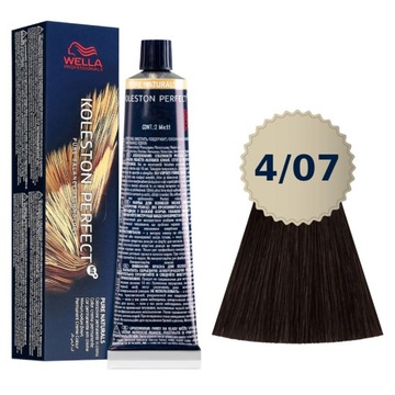 Wella Koleston Perfect Me+ farba 60ml 4/07
