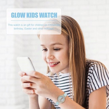Luminous Watch Urocza kreskówka dla dzieci