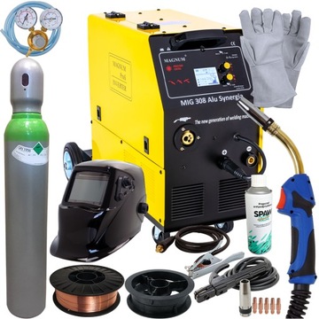 Spawarka MIGOMAT MAGNUM MIG 300 A Synergia zestaw