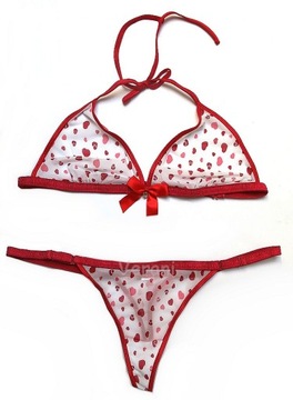 U361 LOVEHONEY sex komplet BIUSTONOSZ+STRINGI PLUS
