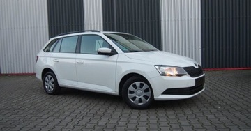 Skoda Fabia III Kombi 1.0 MPI 75KM 2017 Skoda Fabia Benzyna Serwisowany BEZWYPADKOWY EURO 6 Benzyna 75KM