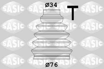 OSŁONA PRZEGUBU 2933203 SASIC