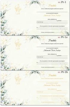 ПРИГЛАШЕНИЕ НА КРЕЩЕНИЕ + ИМЯ + КОНВЕРТ