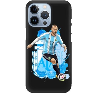 Etui Matowe do IPHONE 13 PRO Football Sport Wzory