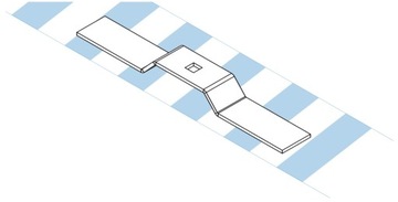 Багажник AMOS на крышу Renault TRAFIC II 2