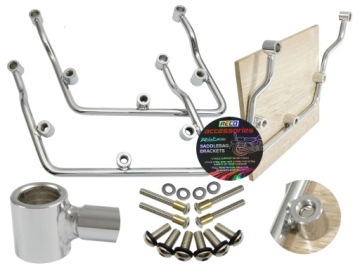 Stelaże pod Sakwy SAFE LOCK do YAMAHA XVS 650 DRAG STAR CUSTOM / 19 cm