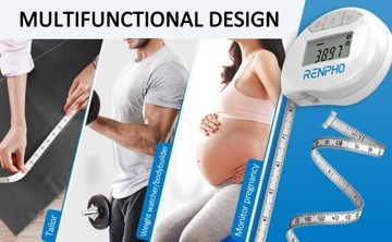 Рулетка для измерения тела с приложением BT RENPHO