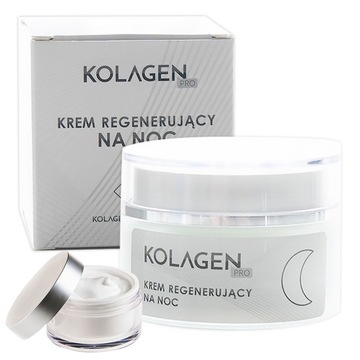 KOLAGEN PRO KREM NA NOC 50ml REGENERACJA LIFTING
