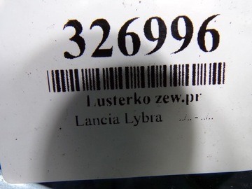 LANCIA LYBRA ZRCÁTKO PRAVÉ 612/A EVROPA