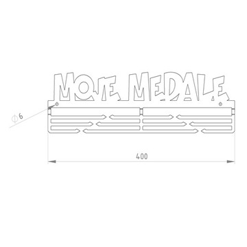 Вешалка для медалей MY MEDALS fischer DUOPOWER значки + БЕСПЛАТНЫЕ колпачки