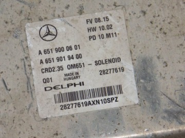ЭБУ КОНТРОЛЛЕРА MERCEDES SPRINTER A6519000601 A6519019400