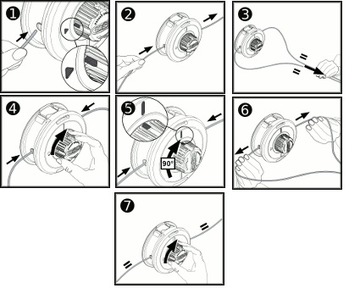 GŁOWICA ŻYŁKOWA EASY DO KOSY SPALINOWEJ SZPULA NAC