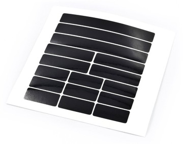 Светоотражающие наклейки на велосипедный шлем 16x светоотражающие