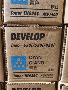 Toner Develop TN-626C ACV14D0 oryginał