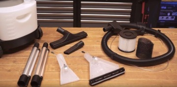 Моющий пылесос DEDRA DED6605 мощностью 1200 Вт