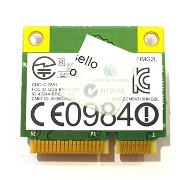 КАРТА WI-FI Broadcom BCM94313HMG2L DW1501