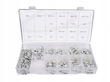 Комплект пресс-масленок KALAMITE 110 шт. KALAMITKI GEKO