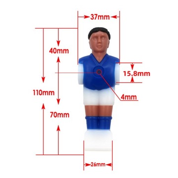 22 настольных футбола для мужчин, настольный футбол с аксессуарами для игр с мячом