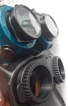 Кожаный сварочный козырек, очки fi 50/капюшон сварщика сварщика