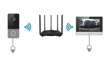 Монитор видеодомофона HIKVISION DS-KH6-WTE1