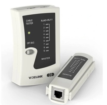 TESTER SIECI RJ45 + RJ11 VCELINK GJ468