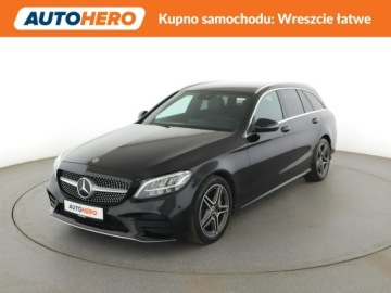 Mercedes Klasa C W205 Kabriolet Facelifting 2.0 300 258KM 2019 Mercedes C 300 automat skóra/alcantara full LED