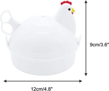 Микроволновая печь – скороварка в форме курицы – 4 яйца,
