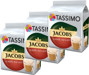 Капсулы Tassimo Jacobs Cafe Au Lait 16 шт.