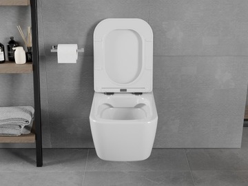 СИДЕНЬЕ ДЛЯ УНИТАЗА MEXEN ELIS БЕЗОБОДКОЕ DUROPLAST SLIM