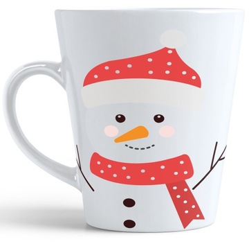 ŚWIĄTECZNY KUBEK LATTE 330ml PREZENT NA ŚWIĘTA