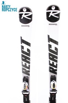 Narty 163 ROSSIGNOL REACT COMPACT RT V25 Serwis!
