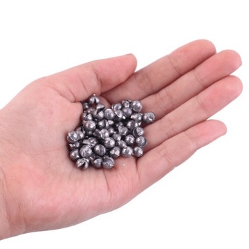 РЫБАЛОЧНЫЕ ВЕСЫ SAHIDO СВИНЦОВЫЕ ПУЛИ 120 Г ЗВОНКИ 6 РАЗМЕРОВ ВЕСЫ