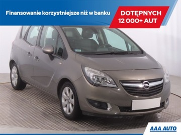 Opel Meriva II Mikrovan Facelifting 1.6 CDTI Ecotec 110KM 2015 Opel Meriva 1.6 CDTI, Klima, Tempomat, Parktronic