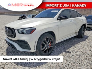Mercedes GLE V167 2022 Mercedes-Benz GLE 2022 MERCEDES-BENZ GLE COUPE AMG 53 4MATIC 3.0 Benzyna