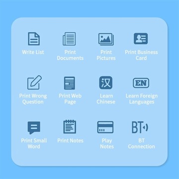 Термальный принтер этикеток Портативный термопринтер Беспроводной