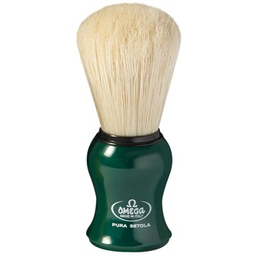 Włoski pędzel do golenia Omega 10065 włosie naturalne