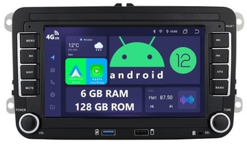 RADIO ANDROID VW CARAVELLE T5 AMAROK BEETLE SKODA OCTAVIA FABIA YETI SUPERB