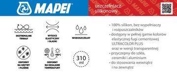 MAPEI СИЛИКОНОВЫЙ MAPESIL 310ML 133 ПЕСОК