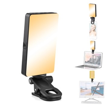 Andoer W140 LED Fill Light for Photography with Dual Color Temperature