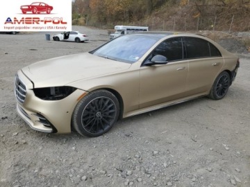 Mercedes Klasa S W223/V223 2023 Mercedes-Benz Klasa S 580 4Matic 2023 4.0l 4.0 Benzyna 496KM