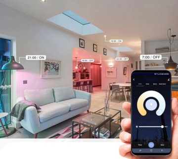 Светодиодная лампа Smart E27 5,5W WW-NW-CW Wi-Fi Tuya CCT