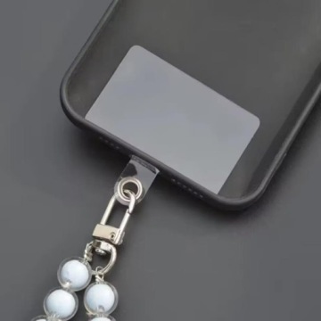 Универсальная вставка для шнурка для ПРОЗРАЧНОГО/ПРОЗРАЧНОГО телефона.