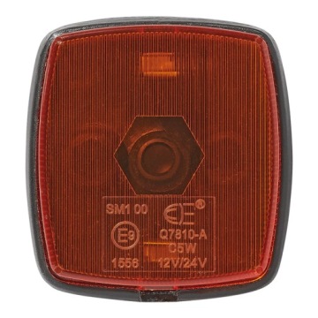 БОКОВОЙ ФОНАРЬ желтый 66х62мм (PM)