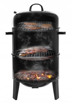 SMOKER GRILL Садовая трубка Портативная металлическая коптильня для копчения