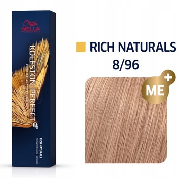 Wella Farba Koleston Perfect Me+ KP 8/96 Rich Naturals blondy 60ml