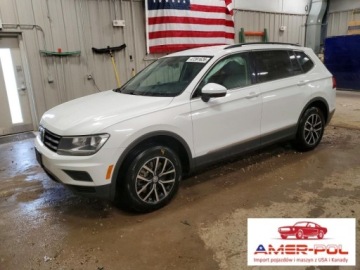 Volkswagen Tiguan II 2021 Volkswagen Tiguan 2021r., Se, 2L, od ubezpieczalni 2.0 Benzyna 187KM