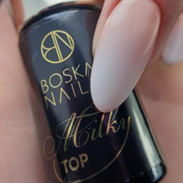 Boska Nails Top Milky 6мл Полупрозрачный
