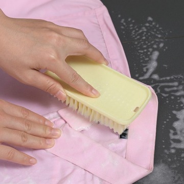 Щетка для чистки обуви с мягкой щетиной для мытья и удаления пятен.