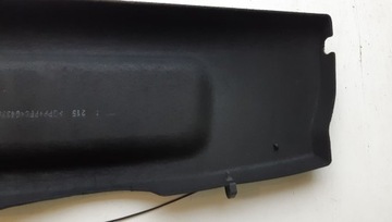 POLIČKA ZADNÍ KUFRU CITROEN C1 PEUGEOT 107 ČERNÁ